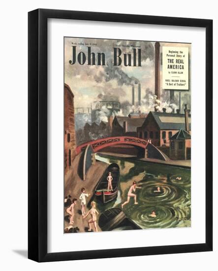 Front Cover of 'John Bull', July 1949-null-Framed Giclee Print