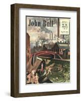 Front Cover of 'John Bull', July 1949-null-Framed Giclee Print