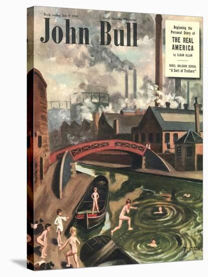 Front Cover of 'John Bull', July 1949-null-Stretched Canvas