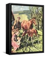 Front Cover of 'John Bull', July 1950-null-Framed Stretched Canvas
