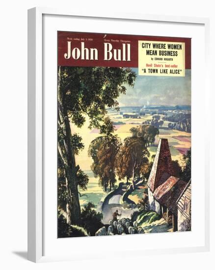 Front Cover of 'John Bull', July 1950-null-Framed Giclee Print