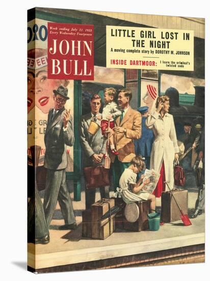 Front Cover of 'John Bull', July 1953-null-Stretched Canvas