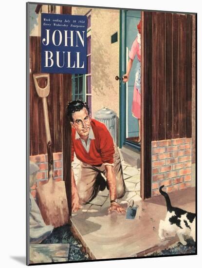 Front Cover of 'John Bull', July 1953-null-Mounted Giclee Print