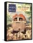 Front Cover of 'John Bull', July 1954-null-Framed Stretched Canvas