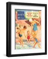 Front Cover of John Bull, July 1955-null-Framed Premium Giclee Print