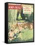 Front Cover of 'John Bull', July 1957-null-Framed Stretched Canvas