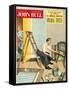 Front Cover of 'John Bull', July 1957-null-Framed Stretched Canvas