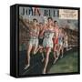 Front Cover of 'John Bull', July 1958-null-Framed Stretched Canvas