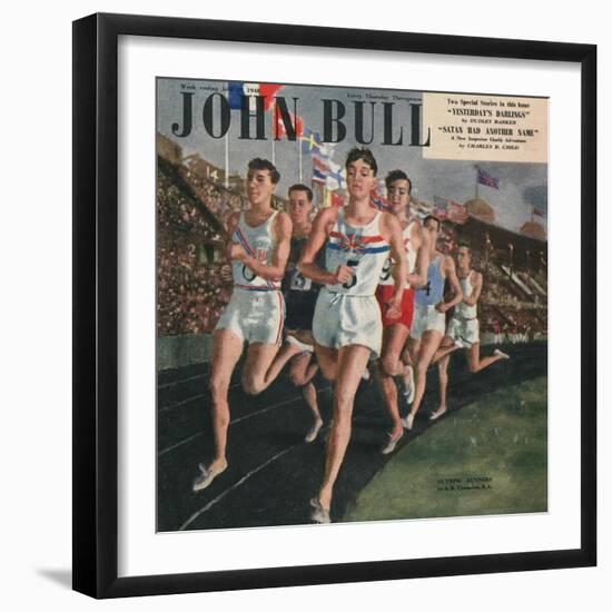 Front Cover of 'John Bull', July 1958-null-Framed Premium Giclee Print