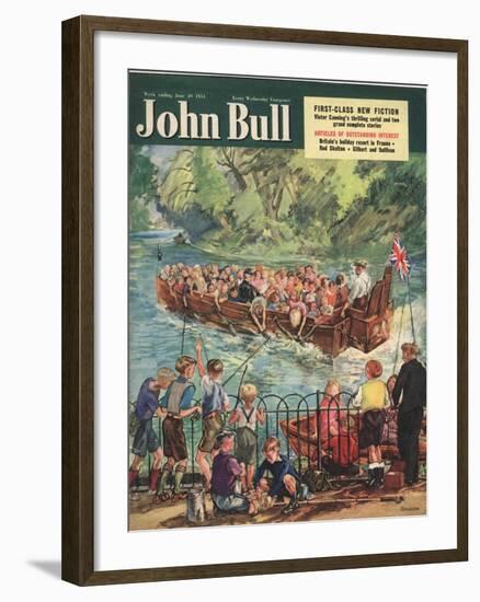 Front Cover of 'John Bull', June 1951-null-Framed Giclee Print