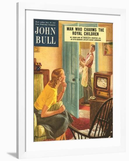 Front Cover of 'John Bull', June 1952-null-Framed Giclee Print