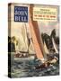 Front Cover of 'John Bull', June 1954-null-Stretched Canvas