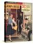 Front Cover of 'John Bull', June 1957-null-Stretched Canvas