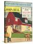 Front Cover of 'John Bull', June 1958-null-Stretched Canvas