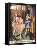 Front Cover of 'John Bull' Magazine, January 1948-null-Framed Stretched Canvas