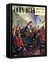 Front Cover of 'John Bull' Magazine, November 1947-null-Framed Stretched Canvas