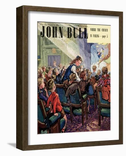 Front Cover of 'John Bull' Magazine, November 1947-null-Framed Giclee Print