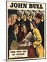 Front Cover of 'John Bull', March 1946-null-Mounted Giclee Print