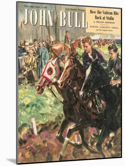Front Cover of 'John Bull', March 1949-null-Mounted Giclee Print
