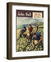 Front Cover of 'John Bull', March 1950-null-Framed Giclee Print