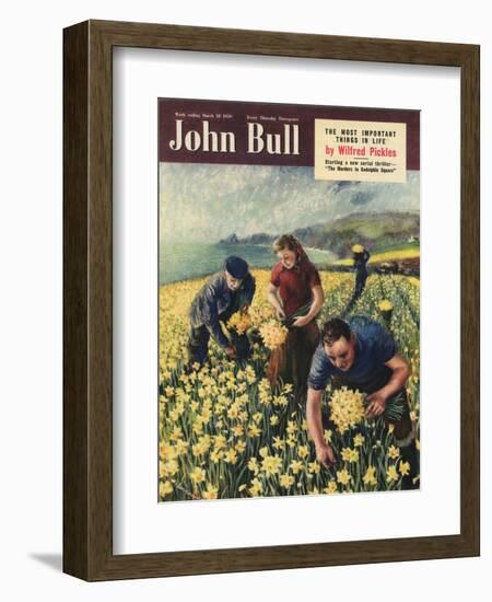 Front Cover of 'John Bull', March 1950-null-Framed Giclee Print