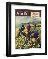 Front Cover of 'John Bull', March 1950-null-Framed Giclee Print