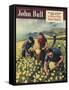 Front Cover of 'John Bull', March 1950-null-Framed Stretched Canvas