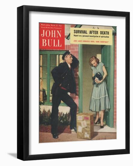 Front Cover of 'John Bull', March 1952-null-Framed Giclee Print