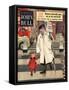 Front Cover of 'John Bull', March 1954-null-Framed Stretched Canvas