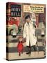 Front Cover of 'John Bull', March 1954-null-Stretched Canvas