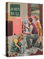 Front Cover of 'John Bull', March 1954-null-Stretched Canvas