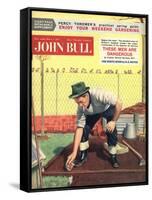 Front Cover of 'John Bull', March 1957-null-Framed Stretched Canvas