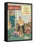 Front Cover of 'John Bull', March 1957-null-Framed Stretched Canvas