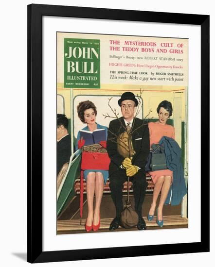 Front Cover of 'John Bull', March 1958-null-Framed Giclee Print