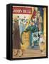 Front Cover of 'John Bull', March 1958-null-Framed Stretched Canvas