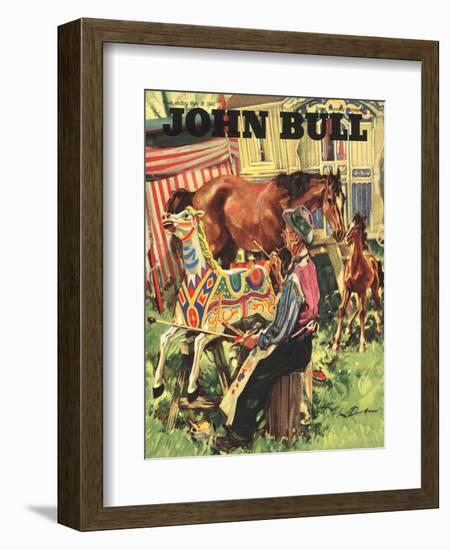 Front Cover of 'John Bull', May 1946-null-Framed Giclee Print