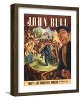 Front Cover of 'John Bull', May 1947-null-Framed Giclee Print