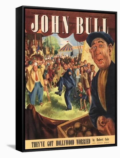 Front Cover of 'John Bull', May 1947-null-Framed Stretched Canvas