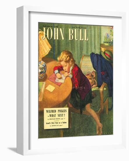 Front Cover of 'John Bull', May 1949-null-Framed Giclee Print