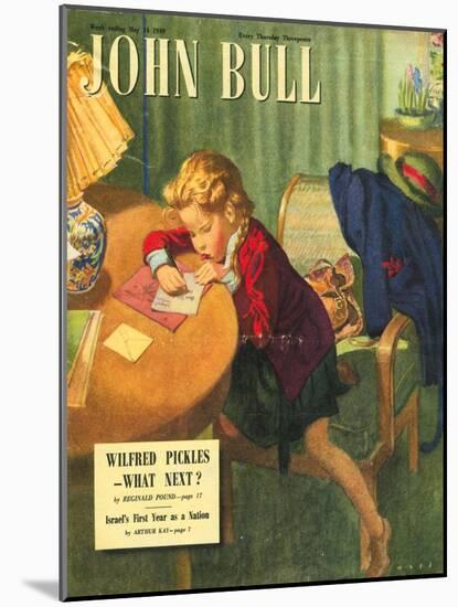 Front Cover of 'John Bull', May 1949-null-Mounted Giclee Print