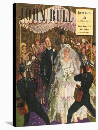 Front Cover of 'John Bull', May 1949-null-Stretched Canvas
