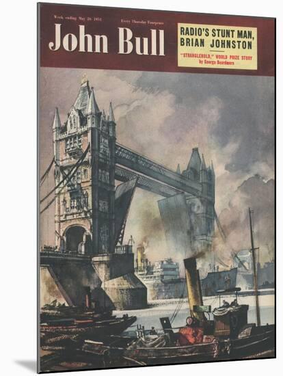 Front Cover of 'John Bull', May 1951-null-Mounted Giclee Print