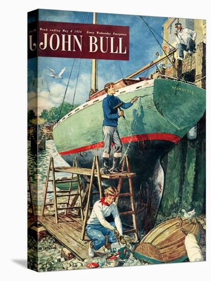 Front Cover of 'John Bull', May 1952-null-Stretched Canvas