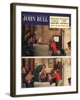 Front Cover of 'John Bull', May 1954-null-Framed Giclee Print