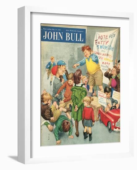 Front Cover of 'John Bull', May 1955-null-Framed Giclee Print
