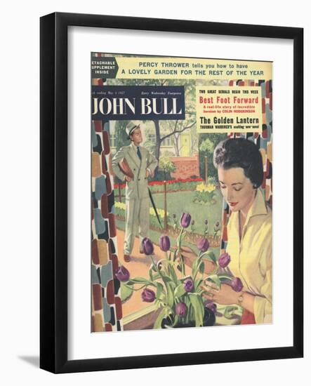Front Cover of 'John Bull', May 1957-null-Framed Giclee Print