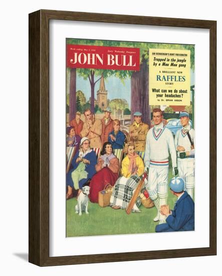Front Cover of 'John Bull', May 1958-null-Framed Giclee Print