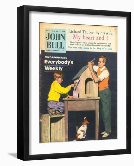 Front Cover of 'John Bull', May 1959-null-Framed Giclee Print