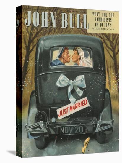 Front Cover of 'John Bull', November 1947-null-Stretched Canvas