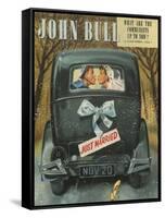 Front Cover of 'John Bull', November 1947-null-Framed Stretched Canvas